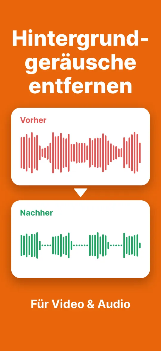 Hintergrundgeräusche entfernen