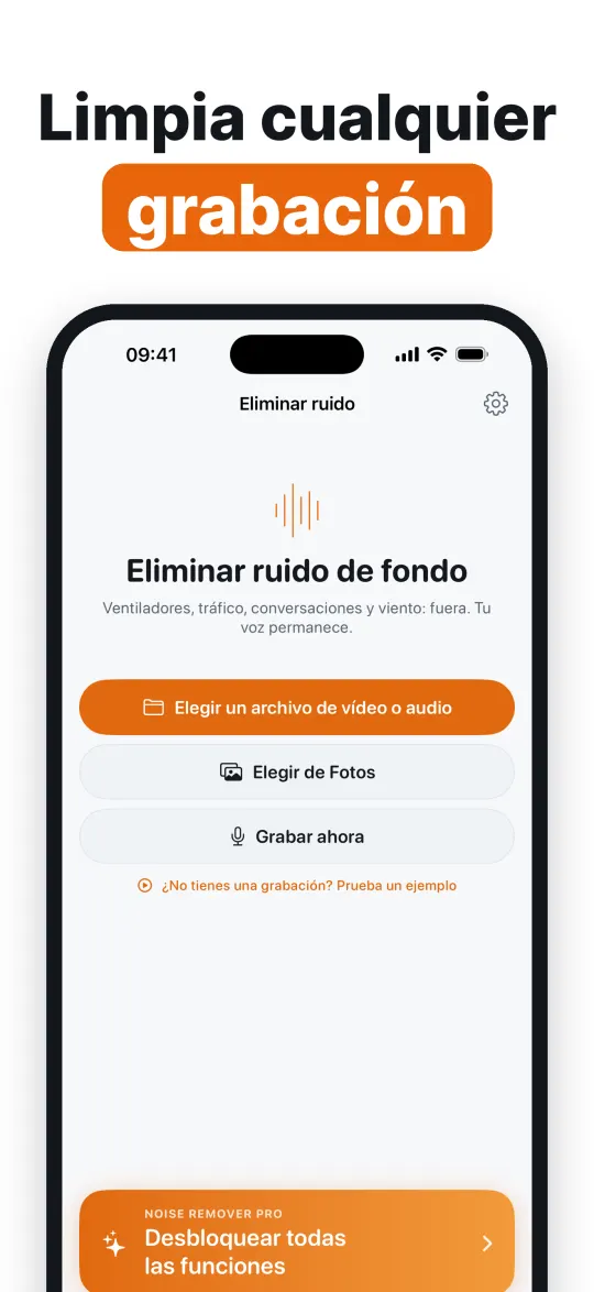 Tú eliges la intensidad